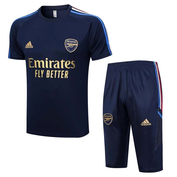 Camiseta Entrenamiento Arsenal Conjunto Completo 2023-2024 Azul